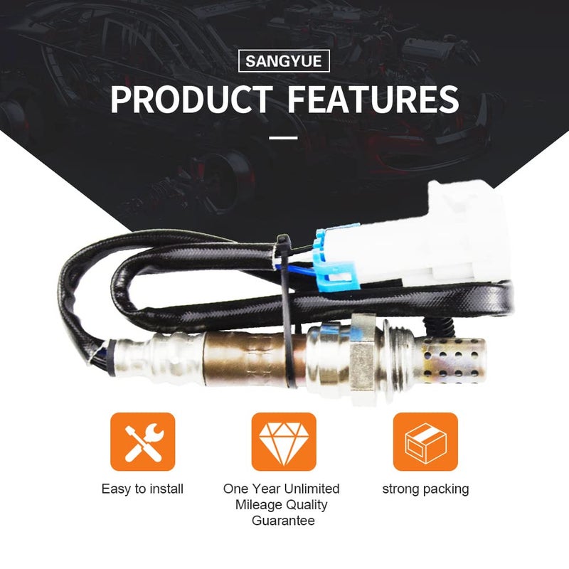 Sangyue 4X Oxygen Sensor for 2003 2004 2005 Chevrolet Chevy Suburban 1500 Silverado 1500 Escalade Tahoe Sierra 1500 Yukon XL 1500 5.3L Upstream + Downstream - Image 5